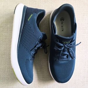 KIZIK Men's Lima Sneakers Shoes 11  Tidepool Blue Slip On